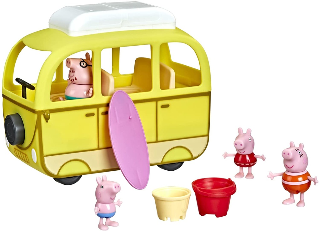 PEPPA PIG EN LA PLAYA CARAVANA