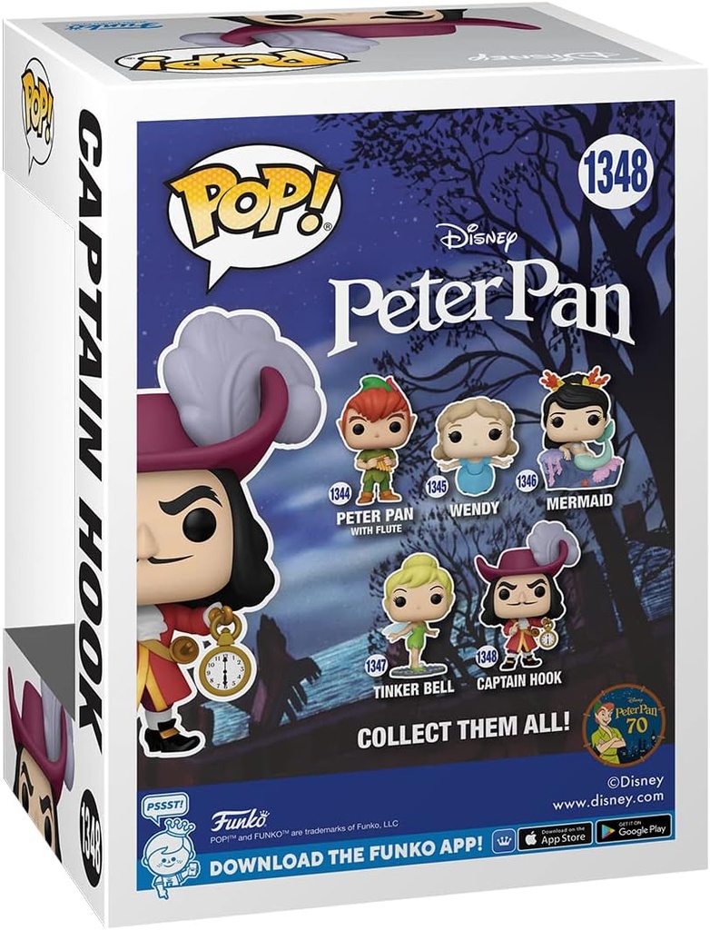 PETER PAN-POP CAPITAN HOOK