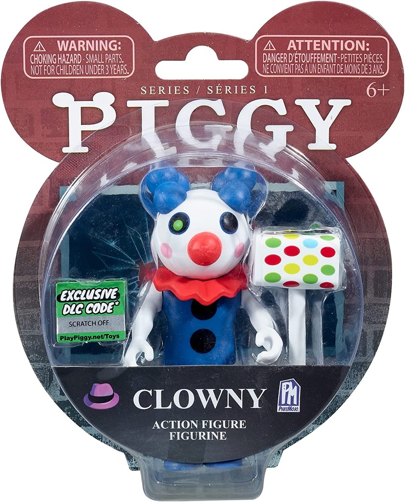PIGGY FIG. CLOWNY 10 CM.
