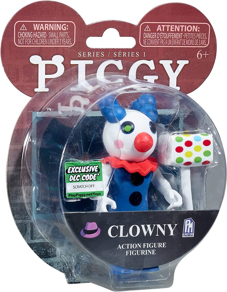 PIGGY FIG. CLOWNY 10 CM.