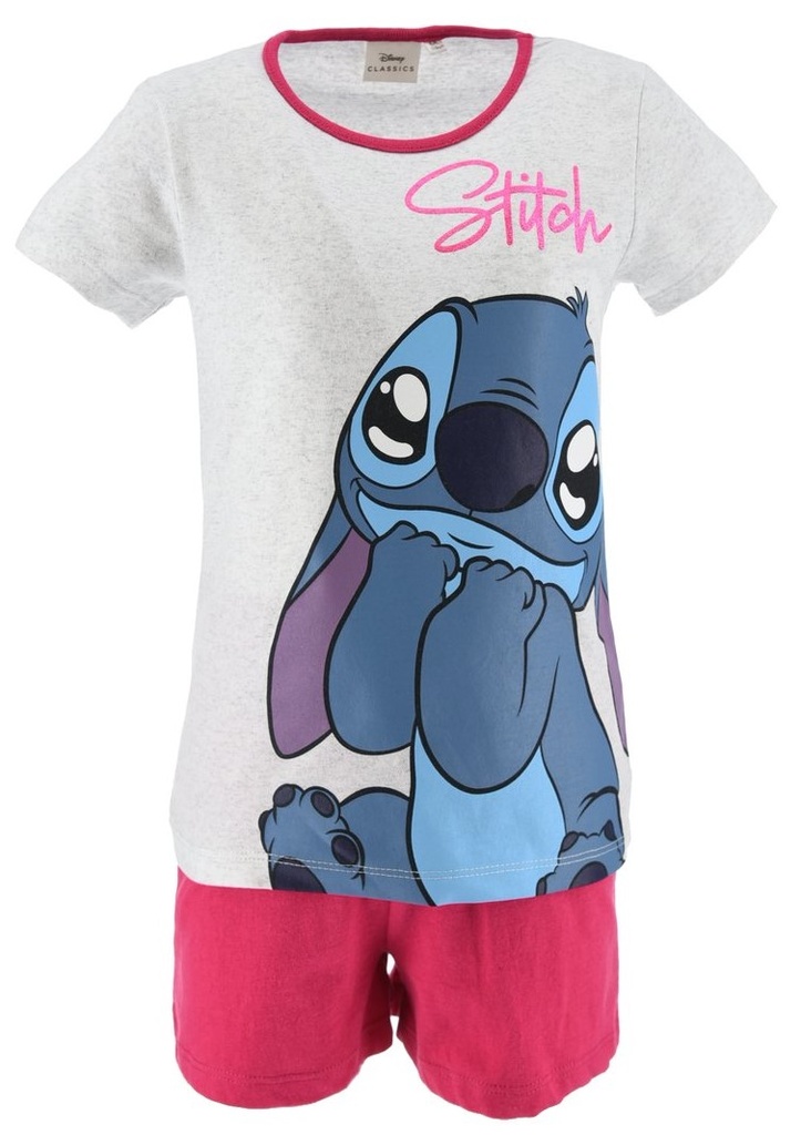 PIJAMA M/C.LILO FUCSIA T.6