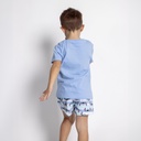 PIJAMA M/C.STITCH AZUL T.6