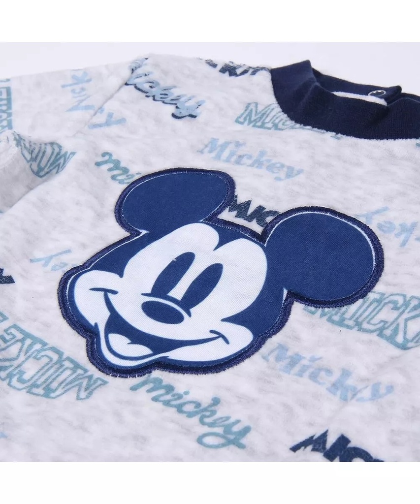 PIJAMA MICKEY GRIS T.18 M.