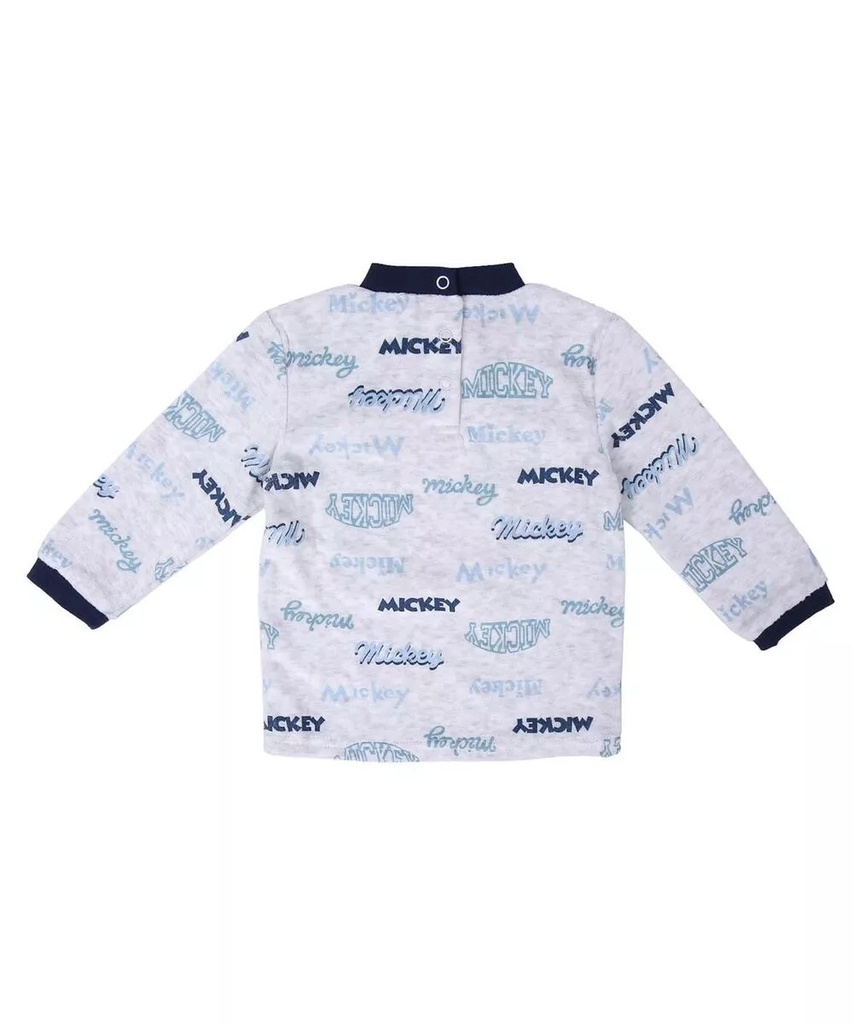 PIJAMA MICKEY GRIS T.18 M.