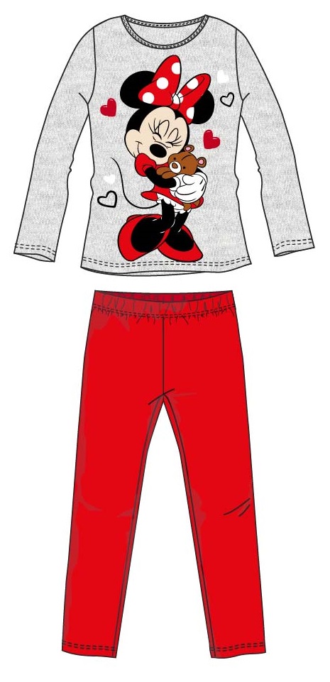 PIJAMA MINNIE GRIS T.6