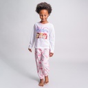 PIJAMA PRINCESAS BLANCO T.5