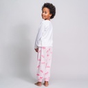 PIJAMA PRINCESAS BLANCO T.5