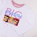 PIJAMA PRINCESAS BLANCO T.5