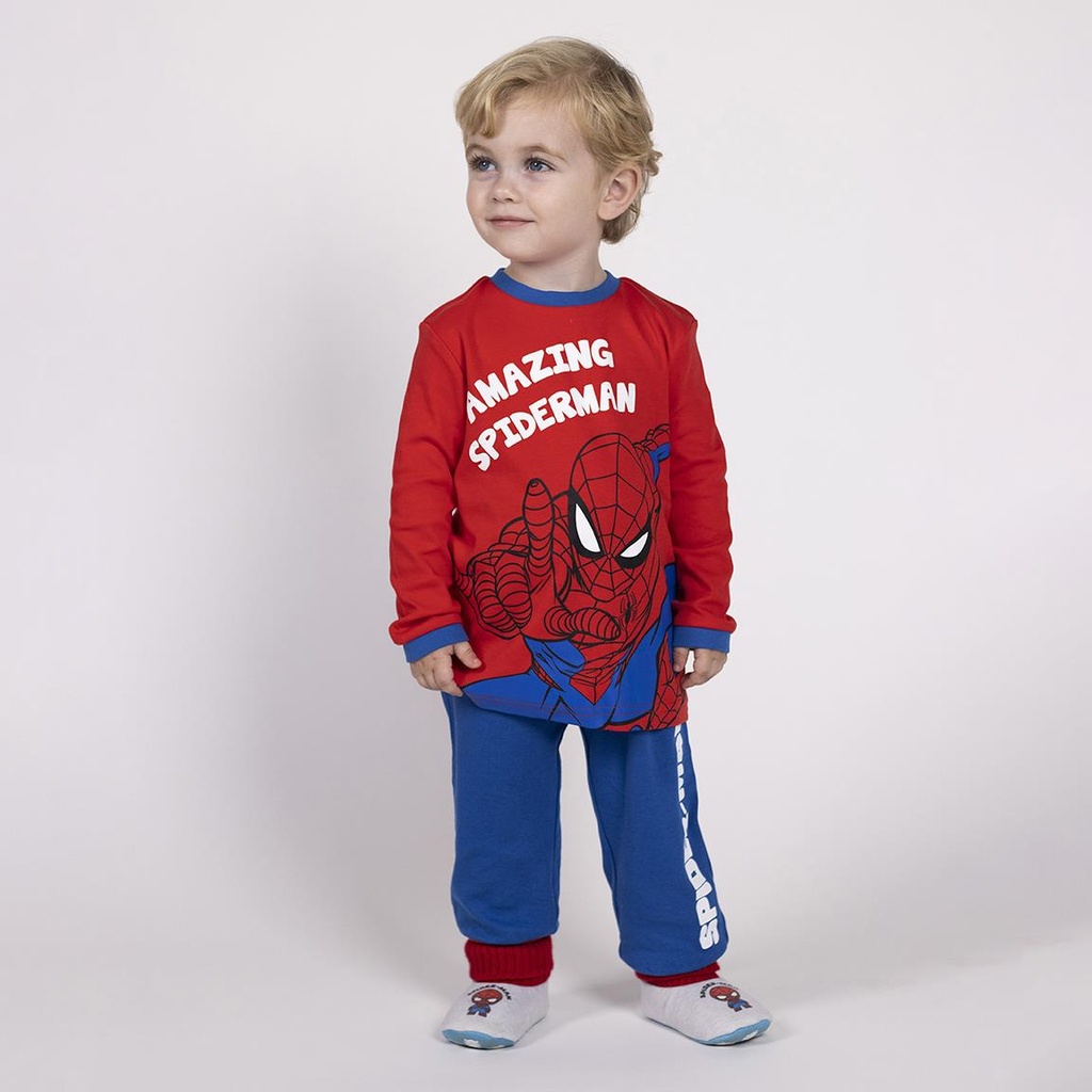 PIJAMA SPIDERMAN LARGO 18 M.