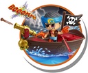PIN Y PON ACTION BOTE PIRATA