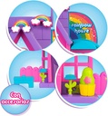 PIN Y PON MINI CASITAS ARCO IRIS