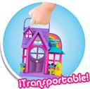 PIN Y PON MINI CASITAS ARCO IRIS