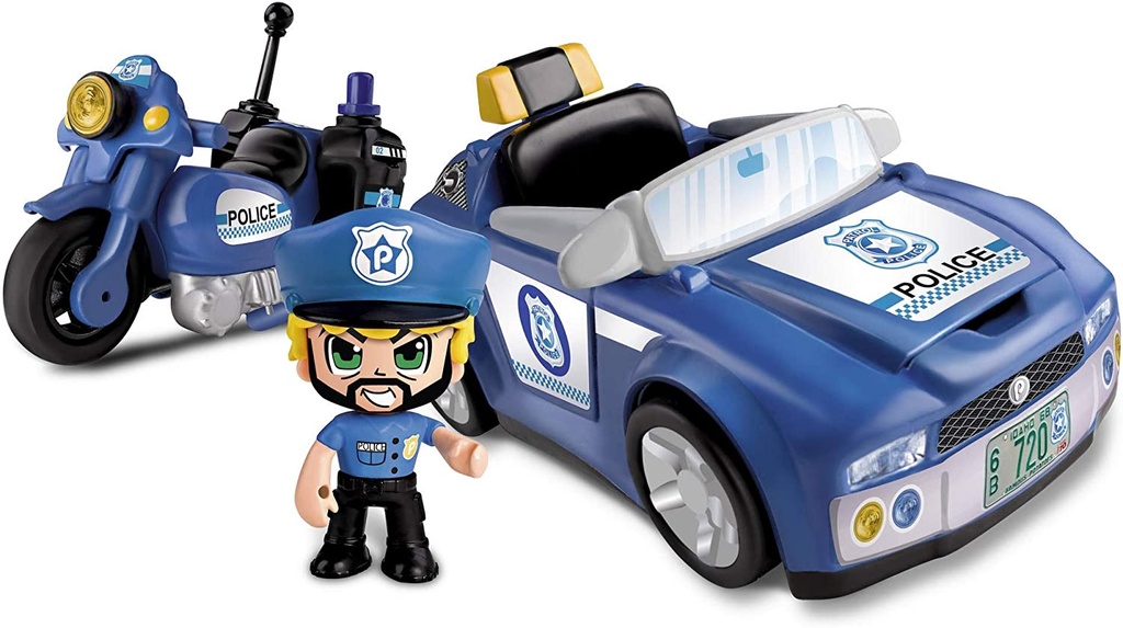 PIN Y PON VEHICULO POLICIA