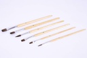 PINCEL MADERA MIDAS 6 UNID.