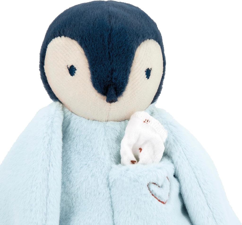 PINGÜINO DE PELUCHE BESUCÓN AZUL