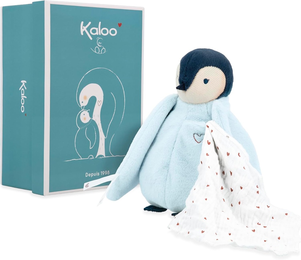 PINGÜINO DE PELUCHE BESUCÓN AZUL