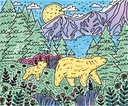 PINTURA MAGICA BOSQUE