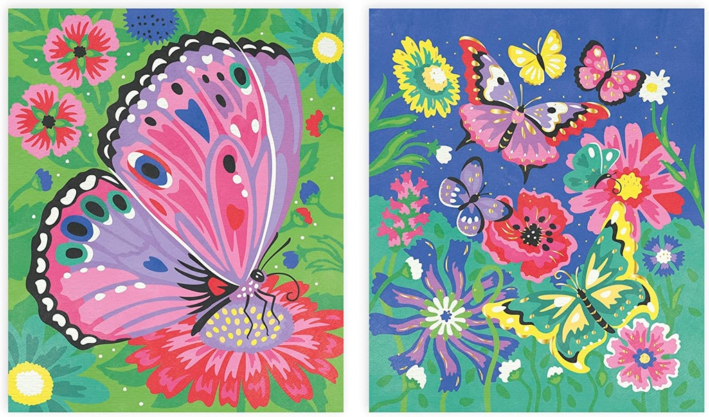 PINTURA P/NUMEROS MARIPOSAS