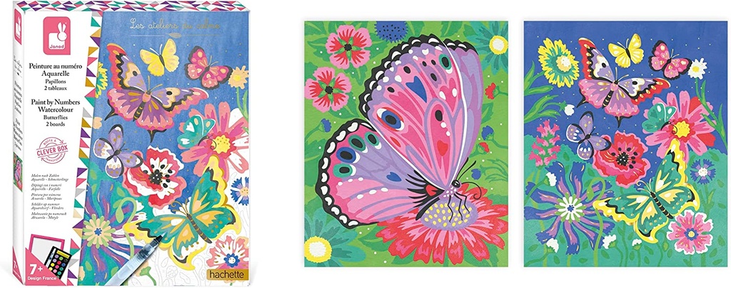 PINTURA P/NUMEROS MARIPOSAS