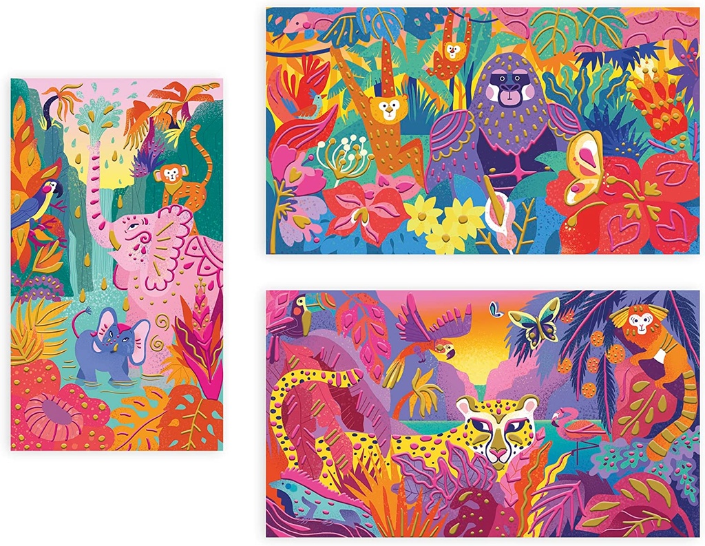 PINTURAS 3D JUNGLA