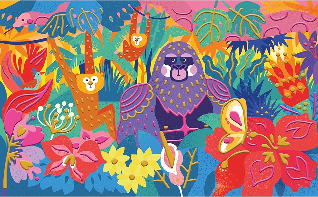 PINTURAS 3D JUNGLA