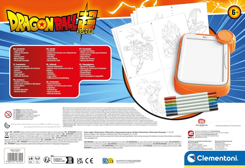 PIZARRA LUMINOSA DRAGON BALL