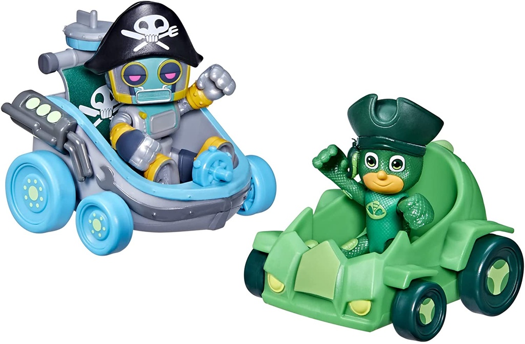 PJ MASKS GEKKO vs.PIRATE ROBOT