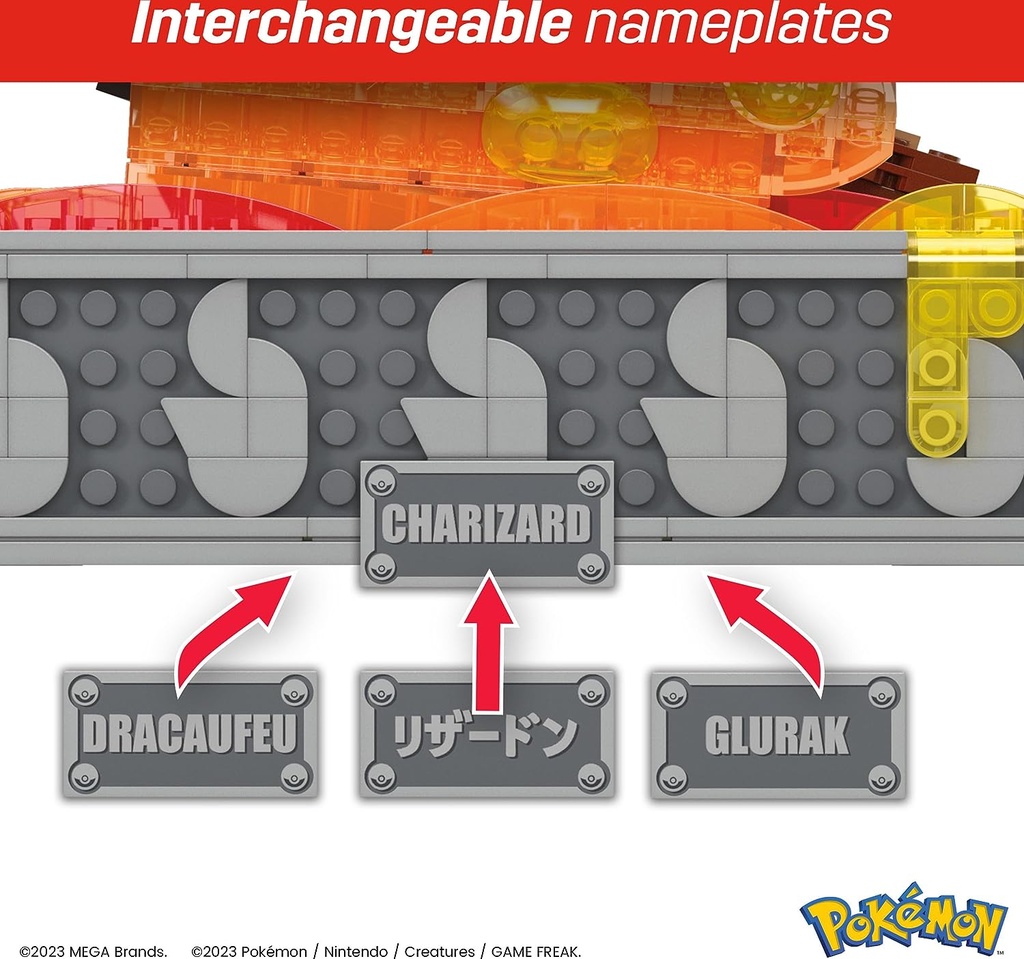 POKEMON CONSTRUYE CHARIZARD M.