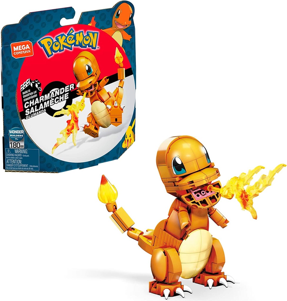 POKEMON CONSTRUYE CHARMANDER