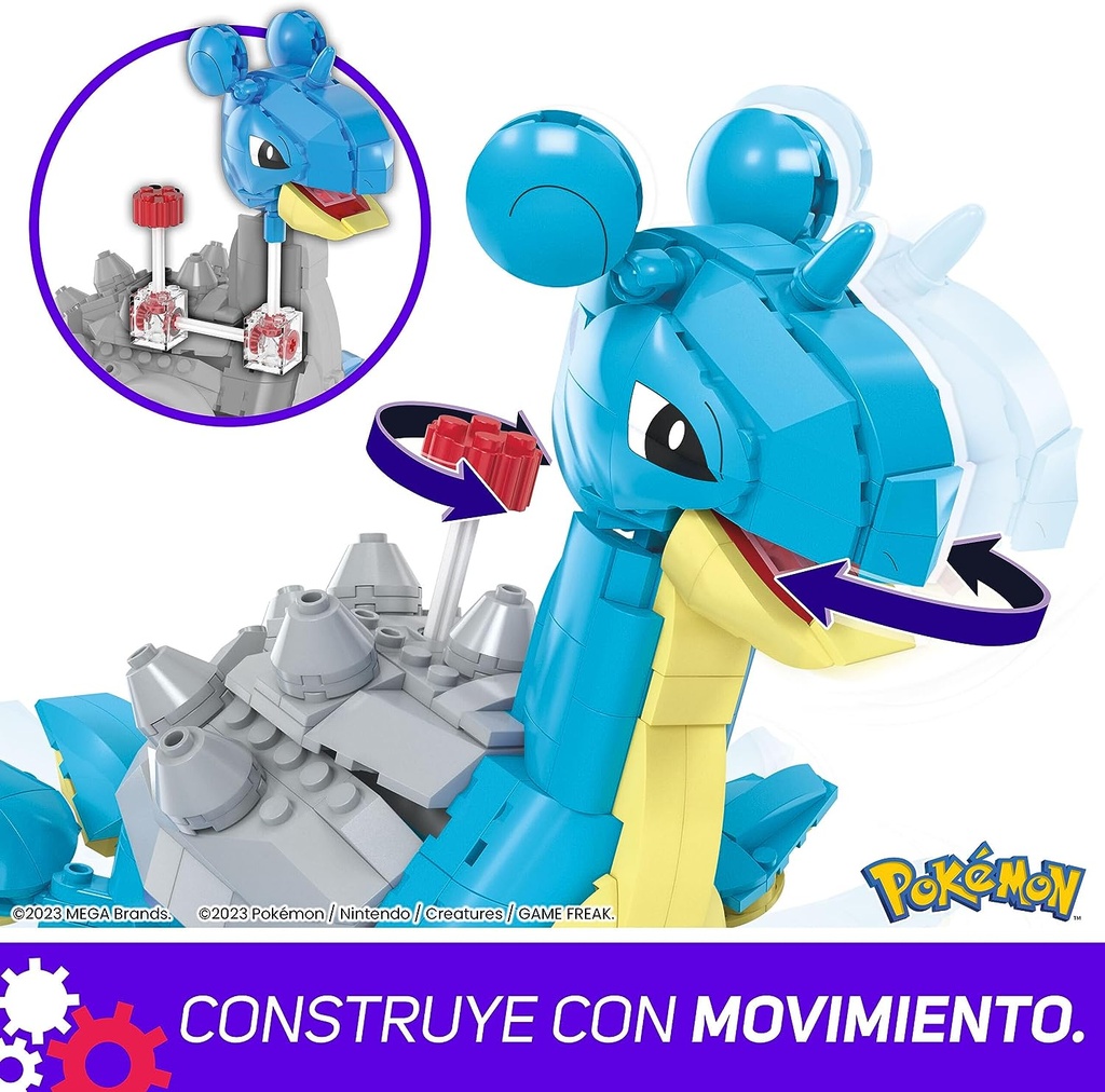 POKEMON CONSTRUYE LAPRAS