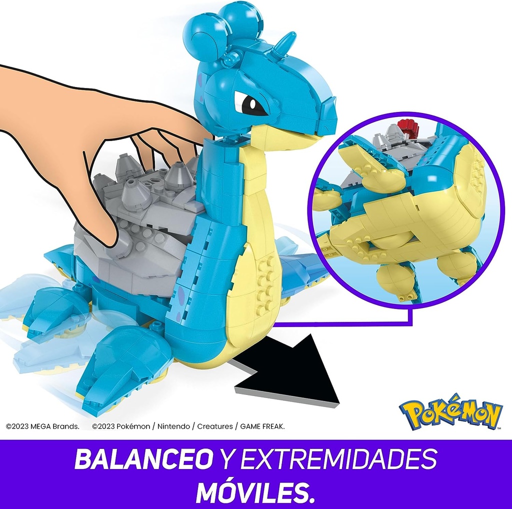 POKEMON CONSTRUYE LAPRAS