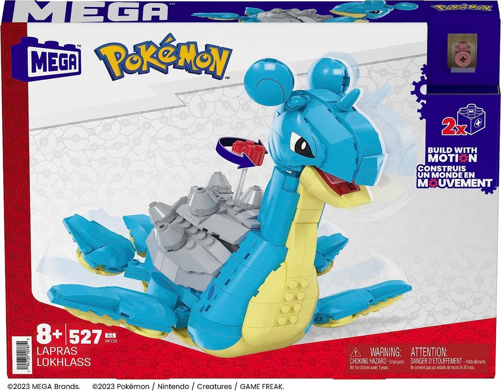 POKEMON CONSTRUYE LAPRAS