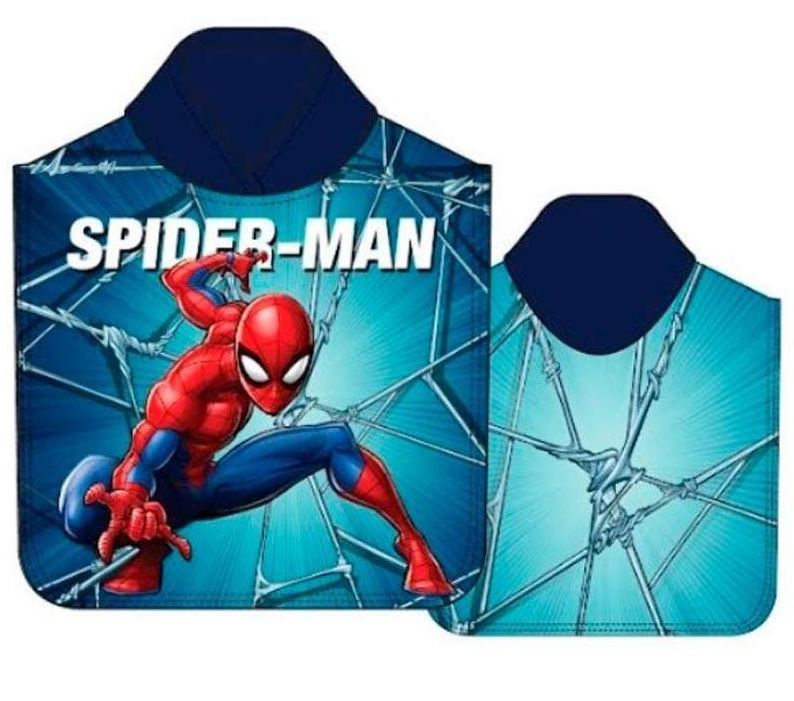 PONCHO SPIDERMAN 50x100 CM.