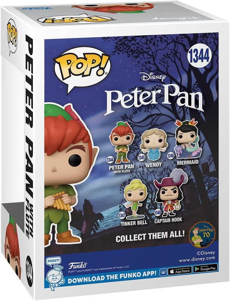 POP PETER PAN C/FLAUTA