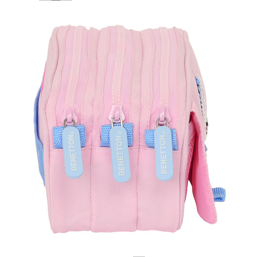 PORTATODO TRIP. BENETTON PINK