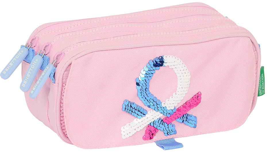 PORTATODO TRIP. BENETTON PINK