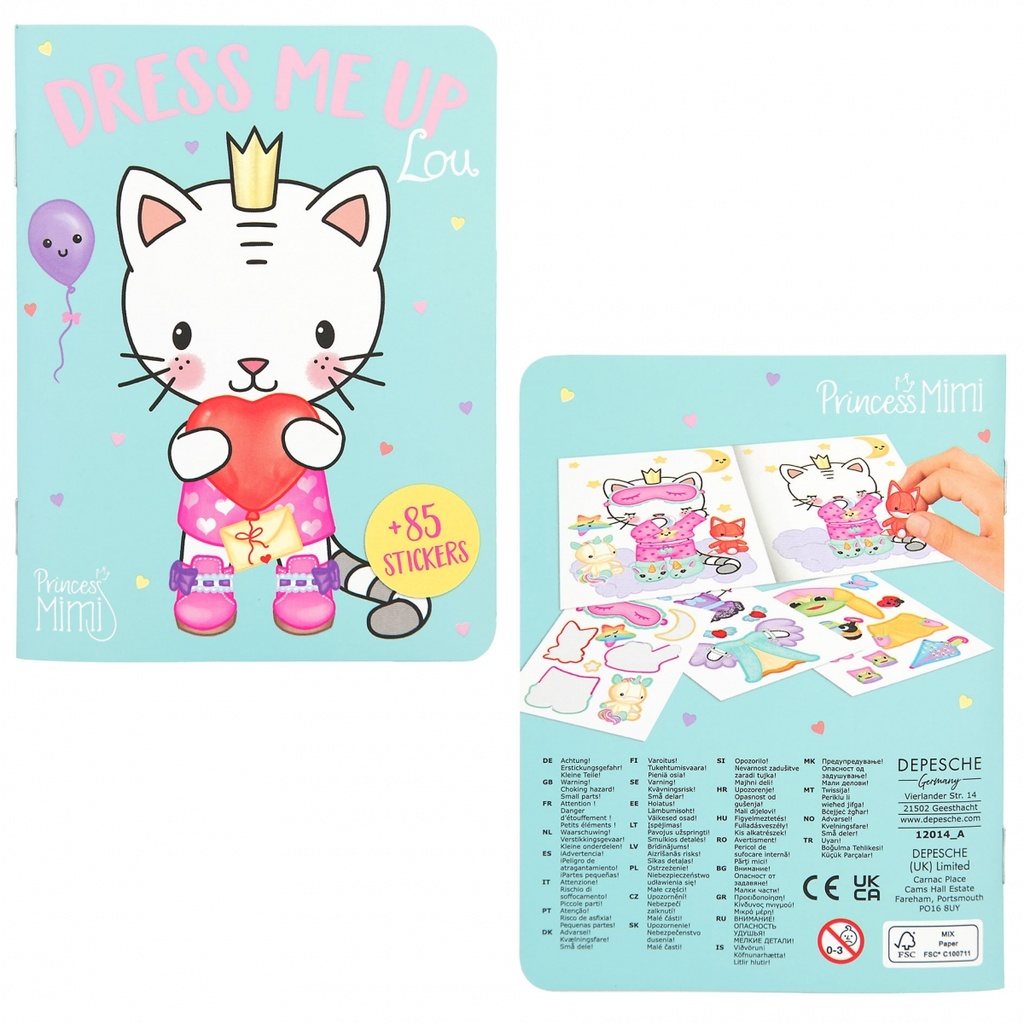 PRINCESS MIMI DRESS ME UP PEQ.
