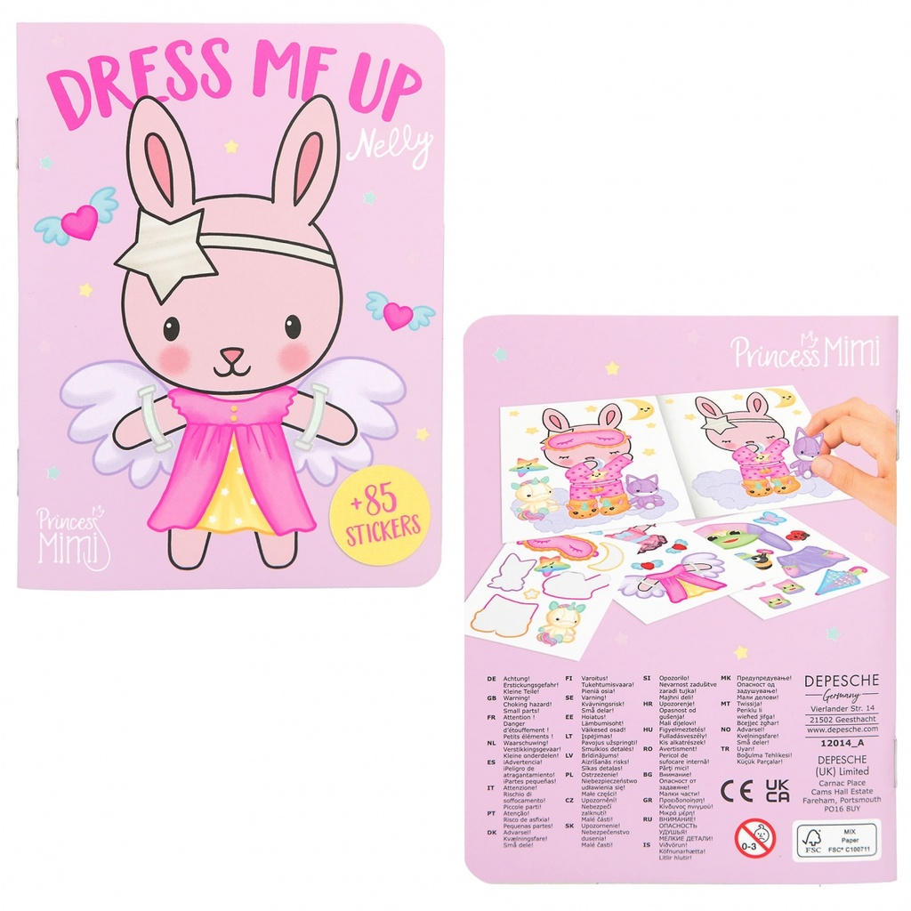 PRINCESS MIMI DRESS ME UP PEQ.