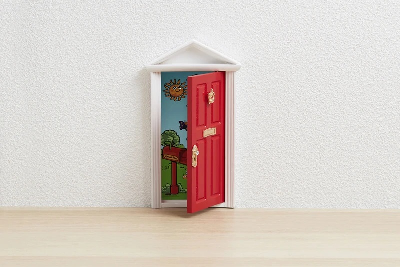 PUERTA MAGICA ROJA