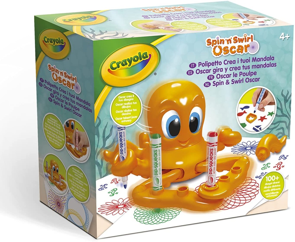 PULPO GIRA Y CREA MANDALAS