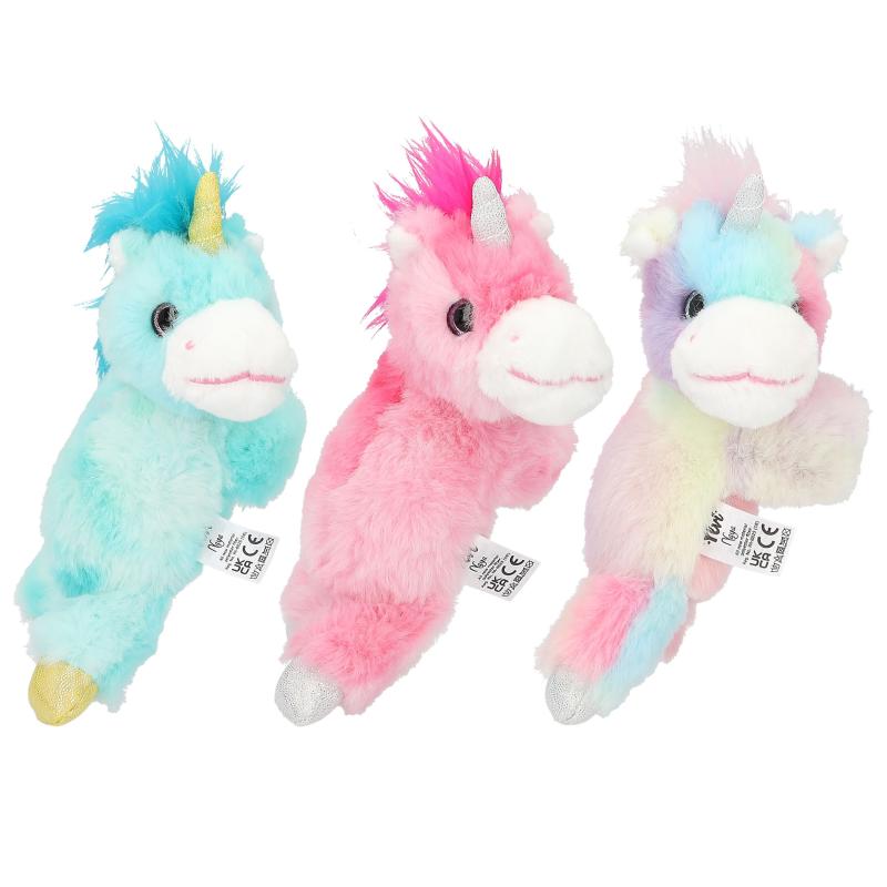 PULSERA SLAP PELUCHE UNICORNIO YLVI