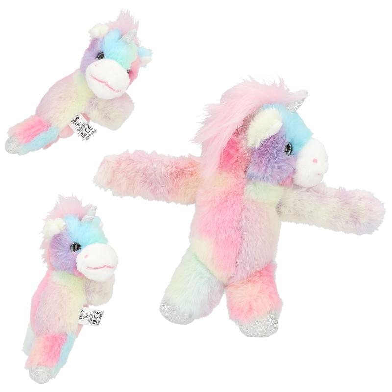 PULSERA SLAP PELUCHE UNICORNIO YLVI