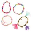 PULSERAS BOLITAS COL.(SET 4)