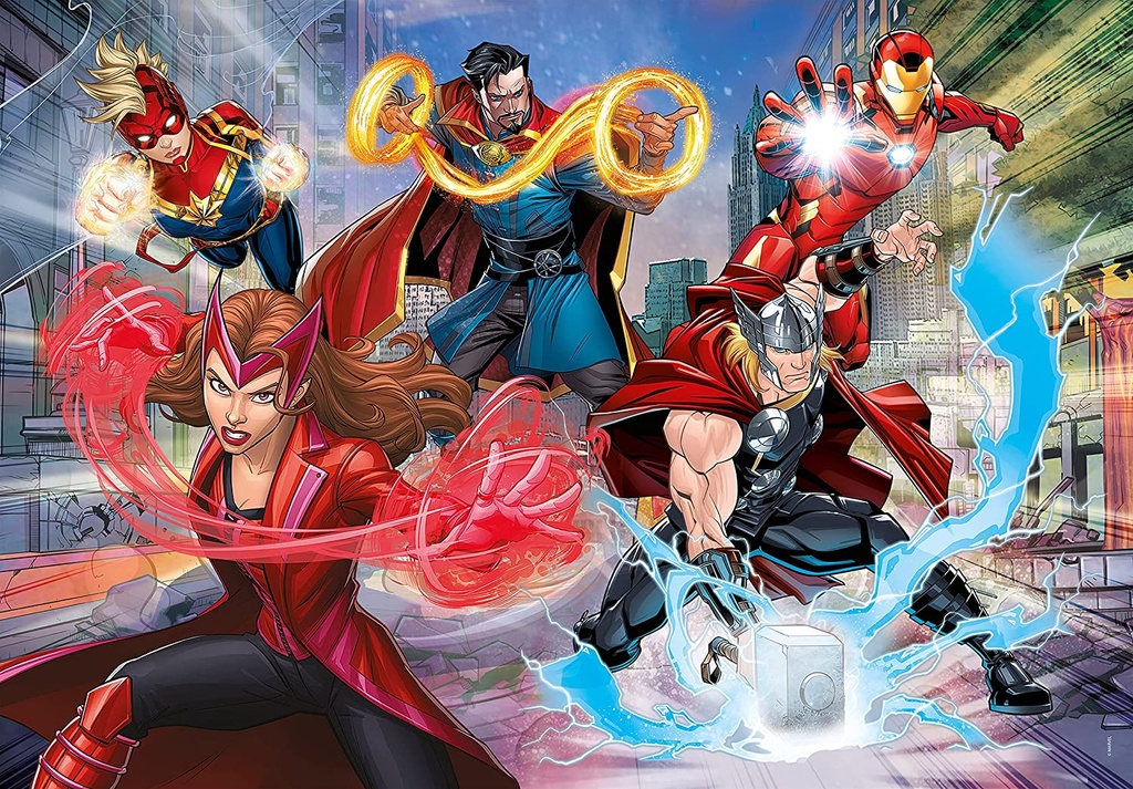 PUZ. 104 GLITTER AVENGERS