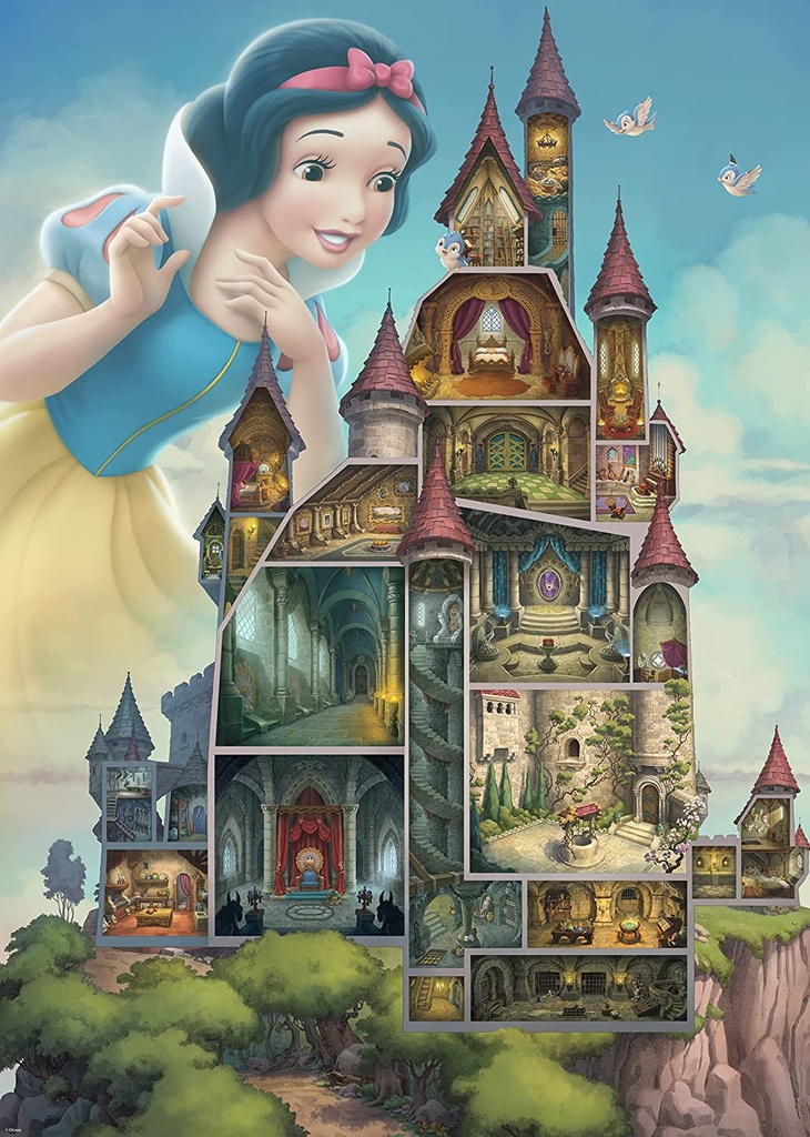 PUZ.1000 CASTILLO BLANCANIEVES