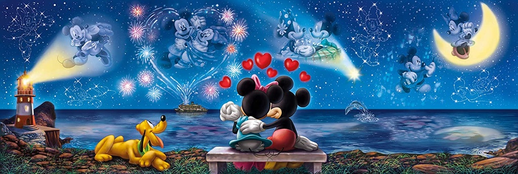 PUZ.1000 MICKEY & MINNIE-PANOR.