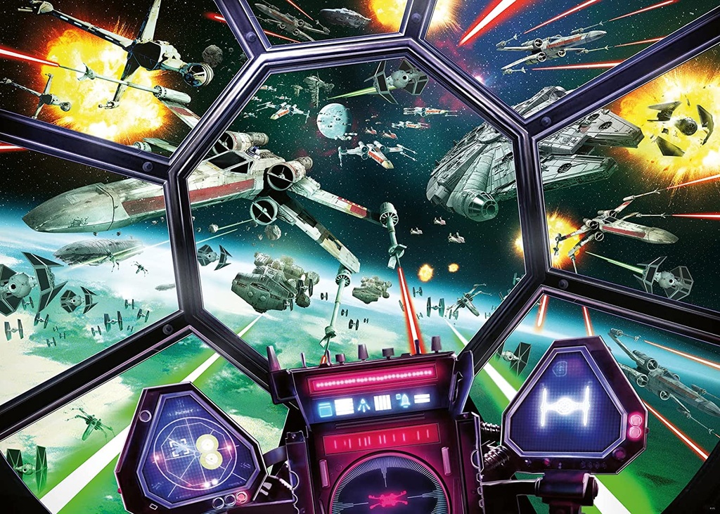 PUZ.1000 STAR WARS:CABINA TIE F.