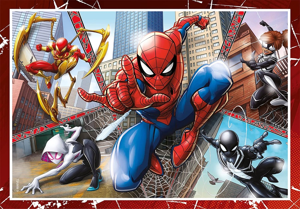 PUZ.12+16+20+24 SPIDERMAN