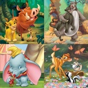 PUZ.12+16+20+25 DISNEY ANIMALS