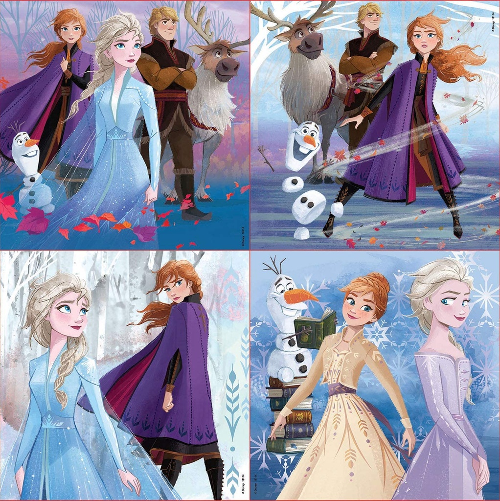 PUZ.12+16+20+25 FROZEN 2